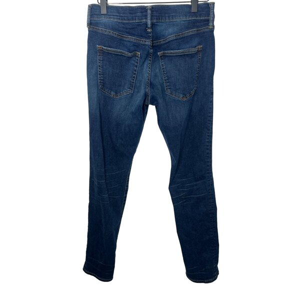 Gap Kids Girls 18 Super Skinny Dark Wash Stretch Denim Jeans - Picture 2 of 15